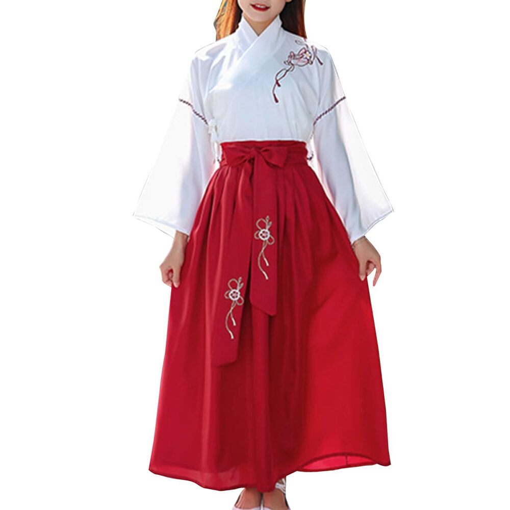 2488 Ancient Traditional Chinese Stage Performance Costume Embroidery Hanfu